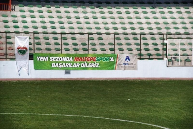 Başarılar Maltepespor- Dijital baskılı vinil afiş - (14/03/2014)